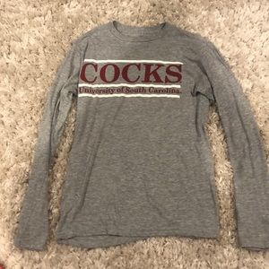 Gray Cocks Long sleeve top